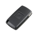 For PEUGEOT 3 Buttons Intelligent Remote Control Car Key with Integrated Chip & Battery & Holder & Slotted Key Blade, Frequency: 433MHz