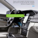 D4 Vehicle Bluetooth 5.0 Hands-free Car Kit QC3.0 FM Transmitter MP3 Audio Player