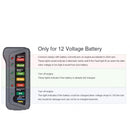 TIROL T16897 12V Auto Car Digital Battery Alternator Tester 6 LED Lights Display