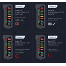 TIROL T16897 12V Auto Car Digital Battery Alternator Tester 6 LED Lights Display