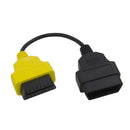 4-color ECU Scan Adapter Cable Bundle Cable Ecu Connect Cable Diagnostic Cable for Fiat