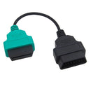 4-color ECU Scan Adapter Cable Bundle Cable Ecu Connect Cable Diagnostic Cable for Fiat