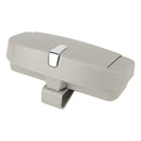 Car Multi-functional Glasses Case Sunglasses Box with Card Slot, Flat Style (Grey)