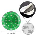 Car Paste Clock Car Luminous Watch(Green)