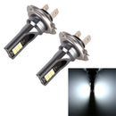 2 PCS H7 DC12V-24V / 12W / 3000K / 800LM 12LEDs SMD-3030 Car LED Fog Light (White Light)