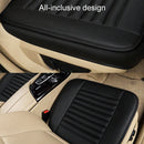 Car Four Seasons Universal Bamboo Charcoal Full Coverage Seat Cushion Seat Cover (Grey)