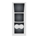 Car Central Control Panel Film Scratch-proof PVC Decorative Sticker for Tesla Model 3 before 2021(Carbon Fiber Black)
