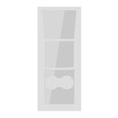 Car Central Control Panel Film Scratch-proof PVC Decorative Sticker for Tesla Model 3 before 2021(Transparent)