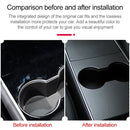 Car Central Control Panel Film Scratch-proof PVC Decorative Sticker for Tesla Model 3 before 2021(Brown)