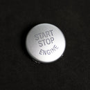 Car Engine Start Key Push Button Cover for BMW E90 Chassis (Silver)