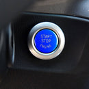 Car Engine Start Key Push Button Cover for BMW G / F Chassis, without Start and Stop (Blue)