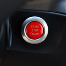 Car Engine Start Key Push Button Cover for BMW G / F Chassis, without Start and Stop (Red)