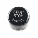 Car Engine Start Key Push Button Cover for BMW G / F Chassis, with Start and Stop (Black)
