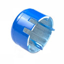 Car Engine Start Key Push Button Cover for BMW G / F Chassis, with Start and Stop (Blue)