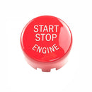Car Engine Start Key Push Button Cover for BMW G / F Chassis, with Start and Stop (Red)