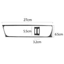 2 in 1 Car Carbon Fiber Air Conditioning Air Outlet Frame Decorative Sticker for Audi A4 B8 2009-2016 / A5 2008-2017 / Q5 2009-2017&