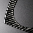 Car Carbon Fiber Gear Position Panel Decorative Sticker for Audi 2014-2017 A3, Left Drive