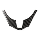 Car Carbon Fiber Steering Wheel Decorative Sticker for Mazda Axela 2014-2016
