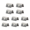 10 PCS Car Windshield Clip Wind / Rain Deflector Channel Metal Buckle for Heko G3