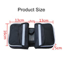 Bicycle Phone Bags Mountain Road Bike Front Head Bag Saddle Bag (Black)