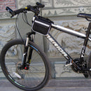 Bicycle Phone Bags Mountain Road Bike Front Head Bag Saddle Bag (Black)