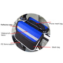 Bicycle Phone Bags Mountain Road Bike Front Head Bag Saddle Bag (Red)