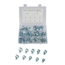 100 PCS Mini Fuel Injection Style Hose Clamp Water Pipe Clamps