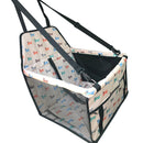 Nonslip Folding Oxford Cloth Car Vice Driving Seat Cover Pet Cat Dog Cushion Mat, Size: 40 x 30 x 25cm(Beige)