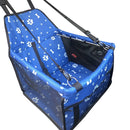 Nonslip Folding Oxford Cloth Car Vice Driving Seat Cover Pet Cat Dog Cushion Mat, Size: 40 x 30 x 25cm (Blue Bone)