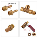 Engine Oil Catch Can Oil Filter Tank Breather Tank Single Cup with Drain Valve for Honda Civic