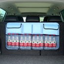 Car Trunk Creative Storage Hanging Bag Storage Bag (Baby Blue)