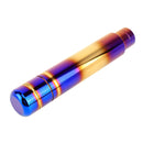 Universal Flame Colorful Long Strip Shape Car Gear Shift Knob Modified Shifter Lever Knob, Length: 18cm