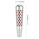 Universal Car Mesh Gear Head Gear Shift Knob (Red)