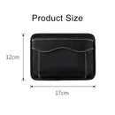 Paste Car Storage Bag Car Seat Quilting Storage Bag Instrument Panel Hanging Bag (Coffee)
