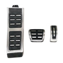 3 in 1 Non-Slip Manual Gear Car Pedals Foot Brake Pad Cover Set for Porsche Macan 2019