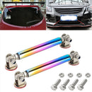 2 PCS Car Modification Adhesive Surrounded Rod Lever Front and Rear Bars Fixed Front Lip Back Shovel, Length: 10cm(Colour)