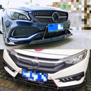 2 PCS Car Modification Adhesive Surrounded Rod Lever Front and Rear Bars Fixed Front Lip Back Shovel, Length: 20cm(Black)