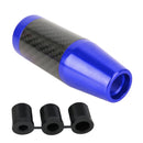 Universal Car Carbon Fiber Pattern Gear Head Gear Shift Knob (Blue)
