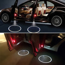 2 PCS Car Door Logo Light Brand Shadow Lights Courtesy Lamp for Porsche