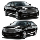 5 in 1 Car Styling Stripe Hood PVC Sticker Auto Decorative Sticker (White)