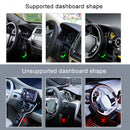 Multi-functional Vehicle Navigation Frame Dashboard Car Mount Phone Holder(Red)