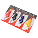 2 in 1 Mini Car Safety Rescue Hammer Life Saving Escape Emergency Hammer Seat Belt Cutter Window Glass Breaker (Red)