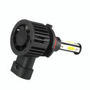 F8 9005 2 PCS 22W 3000LM 6000K Four Side DOB LED Headlight Fog Light Bulbs High Beam Conversion Kit DC 9-32V