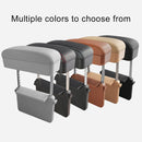 Universal Car PU Leather Wrapped Armrest Box Cushion Car Armrest Box Mat with Storage Box (Black)