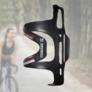 TOSEEK Matte Full Carbon Fiber Road Bicycle Water Bottle Holder (Blue)