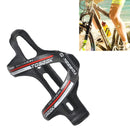 TOSEEK Matte Full Carbon Fiber Road Bicycle Water Bottle Holder (Red)