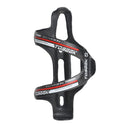 TOSEEK Matte Full Carbon Fiber Road Bicycle Water Bottle Holder (Red)