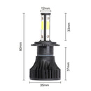 2 PCS X15 H7 DC9-32V 26W 6500K 3000LM IP67 Car LED Headlight Lamps / Fog Light (White Light)