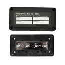 Max DC 48V 300A Heavy-Duty Module Design Bus Bar 4 M8 Terminal Studs Box Busbar for Car / RV / Boat