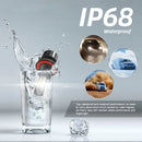 2 PCS S2 H13 / 9008 DC9-36V / 25W / 6000K / 2500LM IP68 Car LED Headlight Lamps(Cool White)